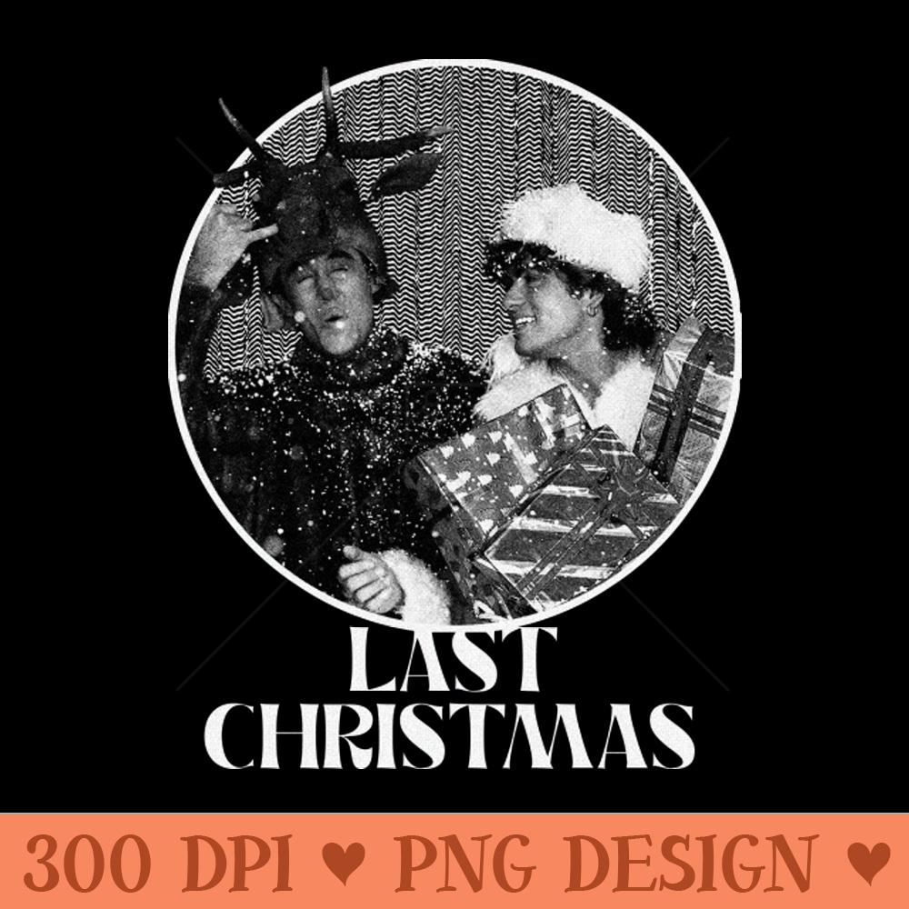 WHAM Chrismast Vintage White ver - PNG File Download - Lifetime Access To Purchased Files