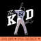 Ken Griffey Jr The Basketball Legend Signature Vintage Retro 8s 9s Bootleg Rap Style - Download PNG Illustration - Limited Edition And Exclusive Designs