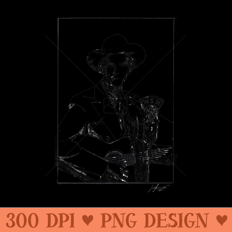 Ol' Hank Williams - Download PNG Files - Unleash Your Creativity