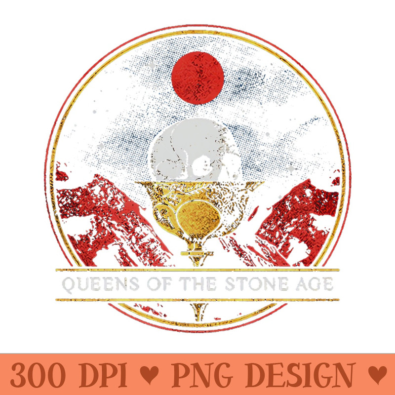PArt II QOTSA Vintage - PNG Graphic Resource - Perfect for Personalization