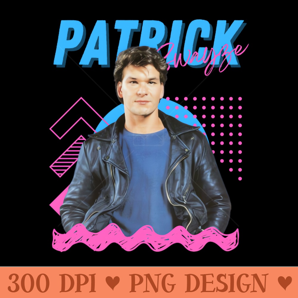 Patrick swayzeoriginal retro - High Quality PNG Picture - Boost Your Success with this Inspirational PNG Download