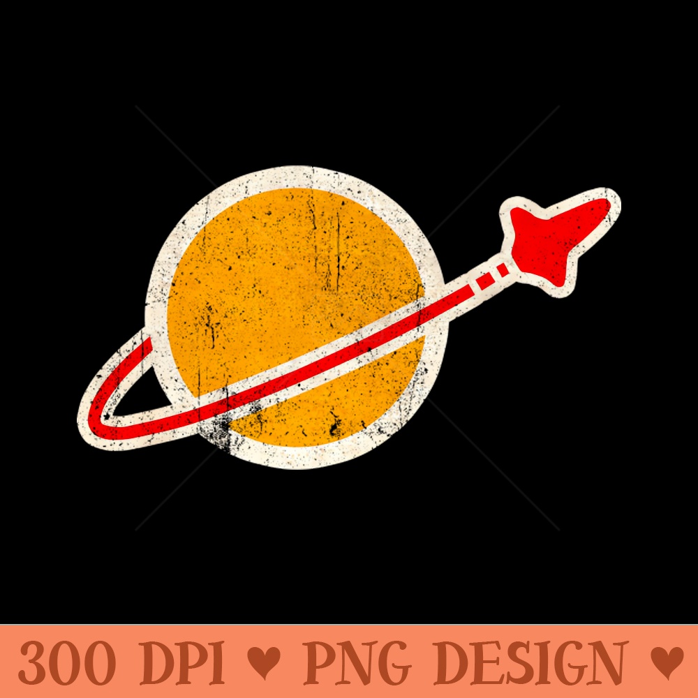 Classic Spaceman 8s Vintage - High Resolution PNG Resource - Instantly Transform Your Sublimation Projects