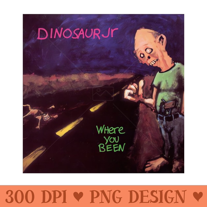 DINOSAUR JR MERCH VTG - Download Transparent Design - Capture Imagination with Every Detail