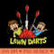 Lawn Darts - High Resolution PNG Design - Spice Up Your Sublimation Projects
