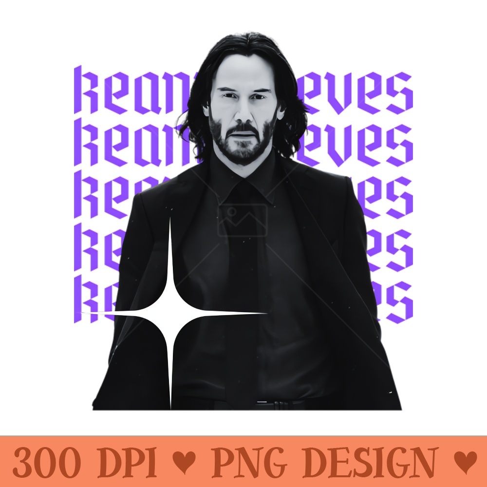 Keanu reeves x 8s retro - Download Transparent Design - Versatile And Customizable Designs