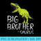 Big Brothersaurus Dinosaur  for Toddler and - Shirt Illustration PNG - Quick And Seamless Download Process