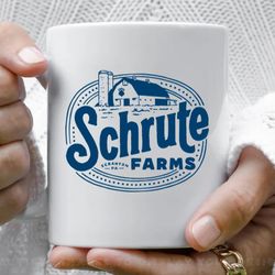 the office schrute farms scranton pa coffee mug, 11 oz ceramic mug_1