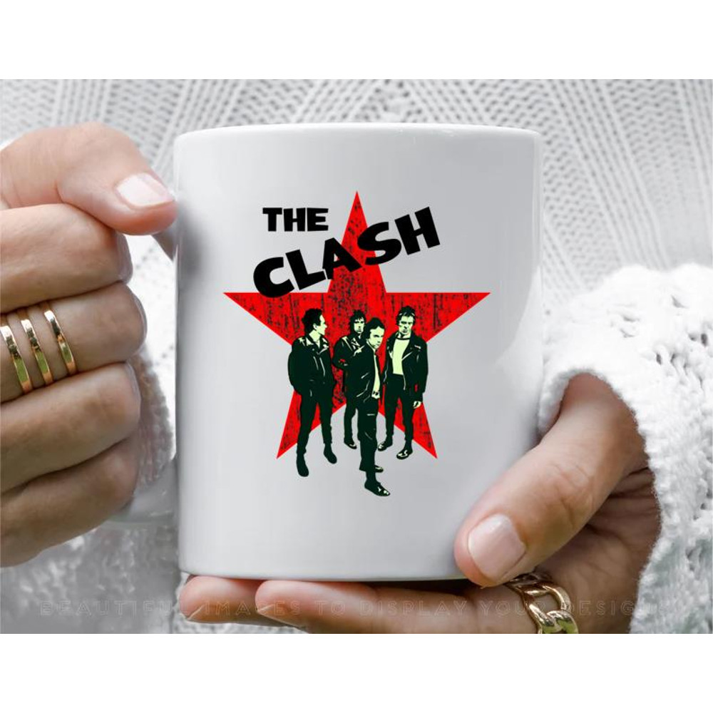 The clash t shirt Coffee Mug, 11 oz Ceramic Mug
