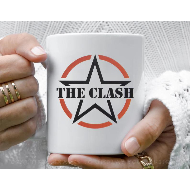 The Clash Coffee Mug, 11 oz Ceramic Mug