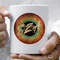 SZA Vintage Circle Art Coffee Mug, 11 oz Ceramic Mug
