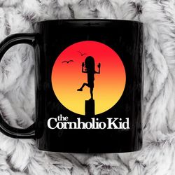 the cornholio kid coffee mug, 11 oz ceramic mug