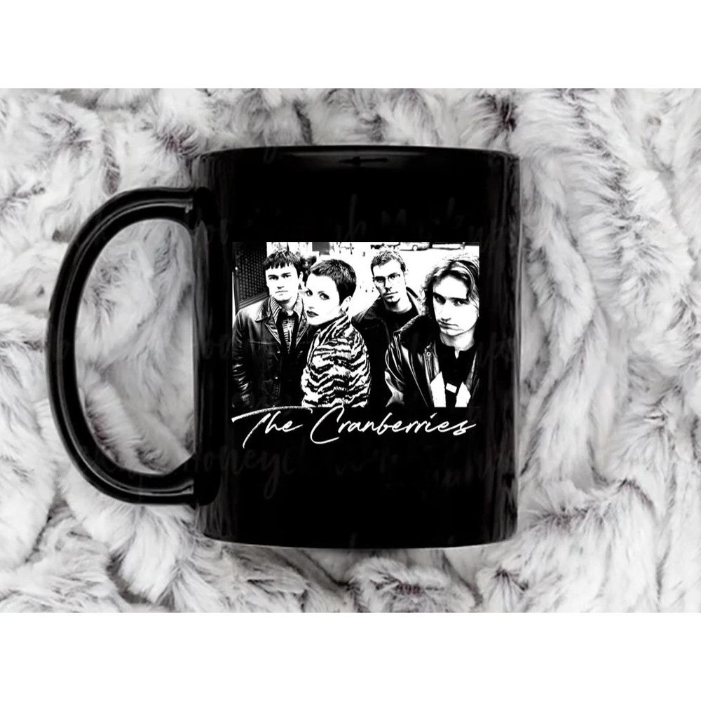 The Cranberries 90s Style Fan Design Coffee Mug, 11 oz Ceramic Mug