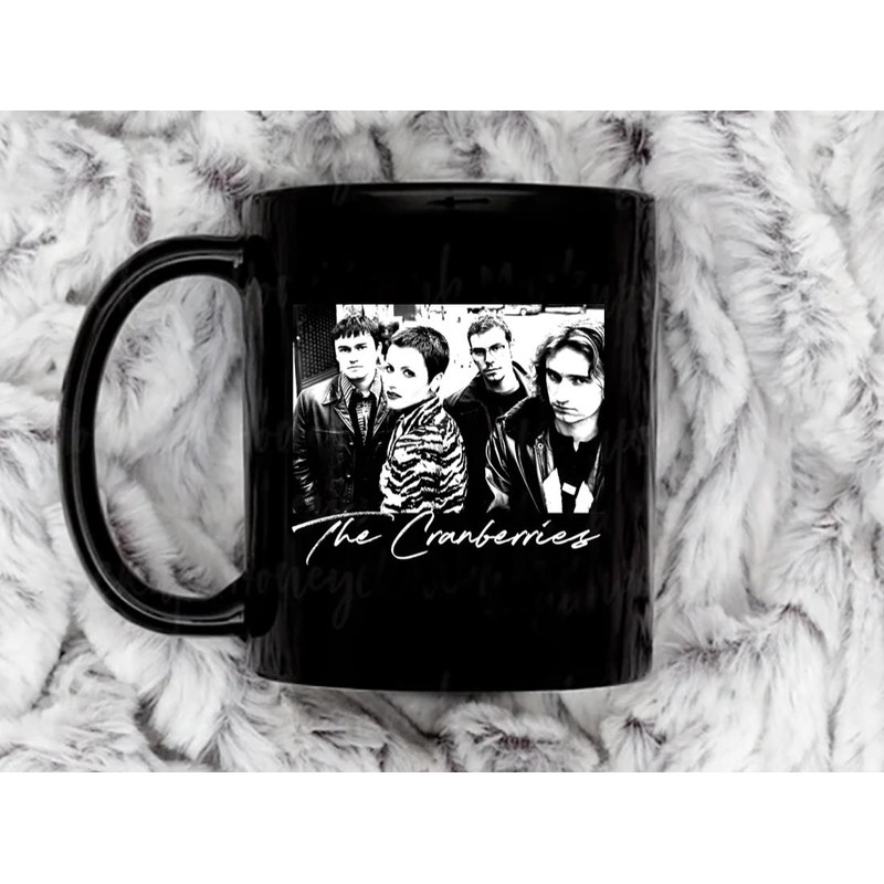 The Cranberries 90s Style Fan Design Coffee Mug, 11 oz Ceramic Mug