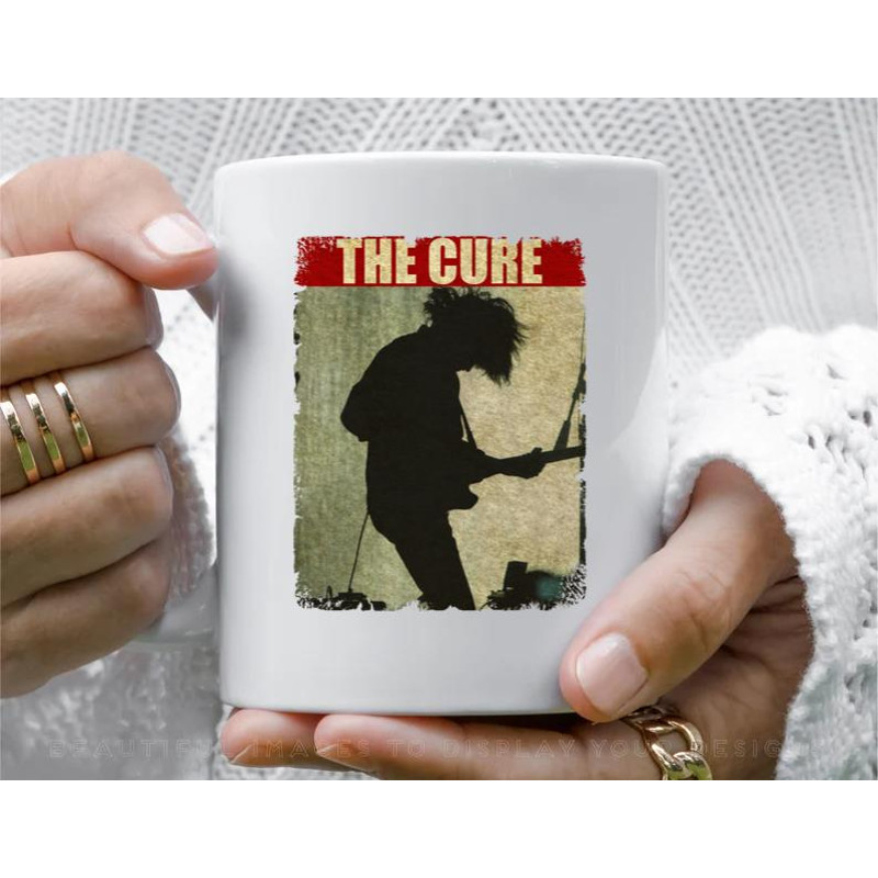 The Cure RETRO STYLE Coffee Mug, 11 oz Ceramic Mug