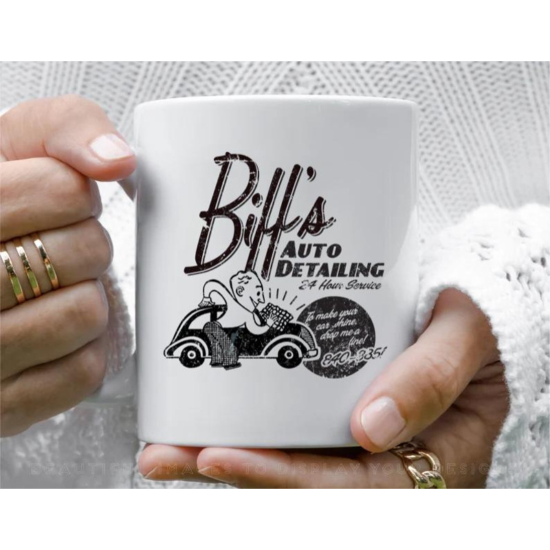 Biffs Auto Detailing Coffee Mug, 11 oz Ceramic Mug