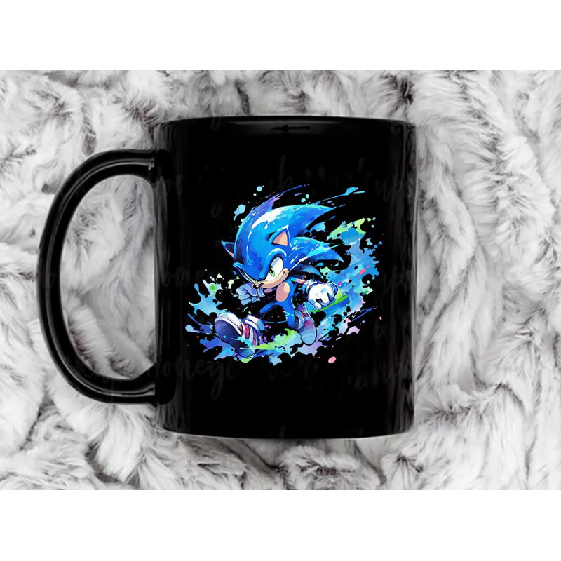 sonic Coffee Mug, 11 oz Ceramic Mug