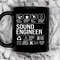 Sound Engineer Coffee Mug, 11 oz Ceramic Mug