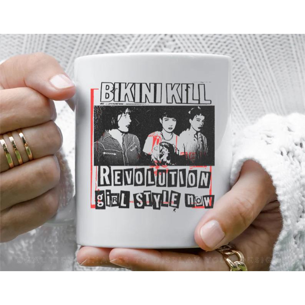 bikini kill fanart Coffee Mug, 11 oz Ceramic Mug