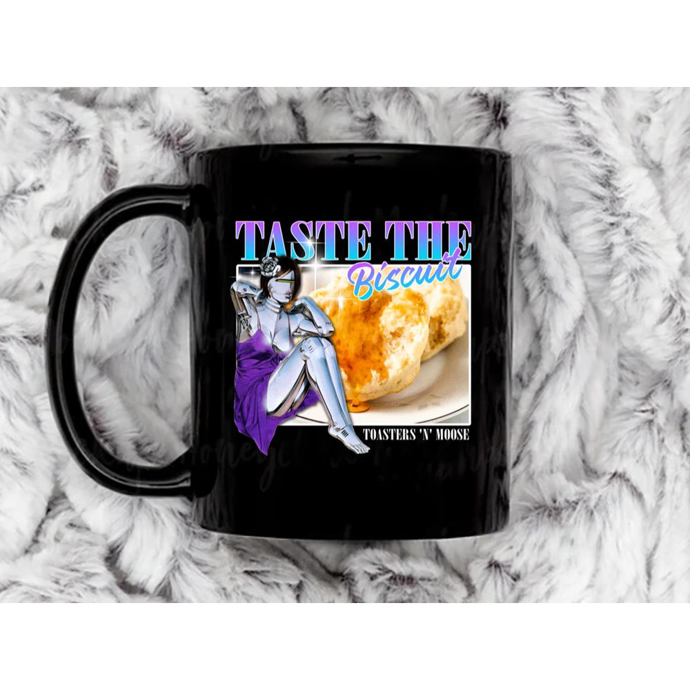 Taste The Biscuit Fan Coffee Mug, 11 oz Ceramic Mug