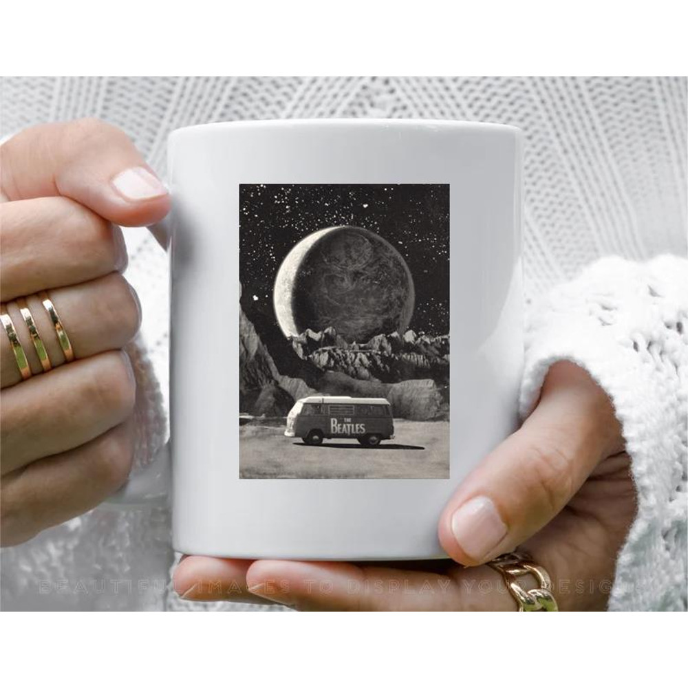 Space Beatles Coffee Mug, 11 oz Ceramic Mug