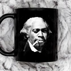 black style dave chappelle coffee mug, 11 oz ceramic mug