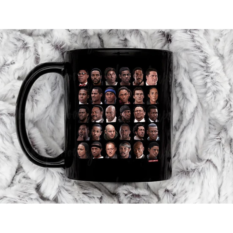 The Wire Coffee Mug, 11 oz Ceramic Mug