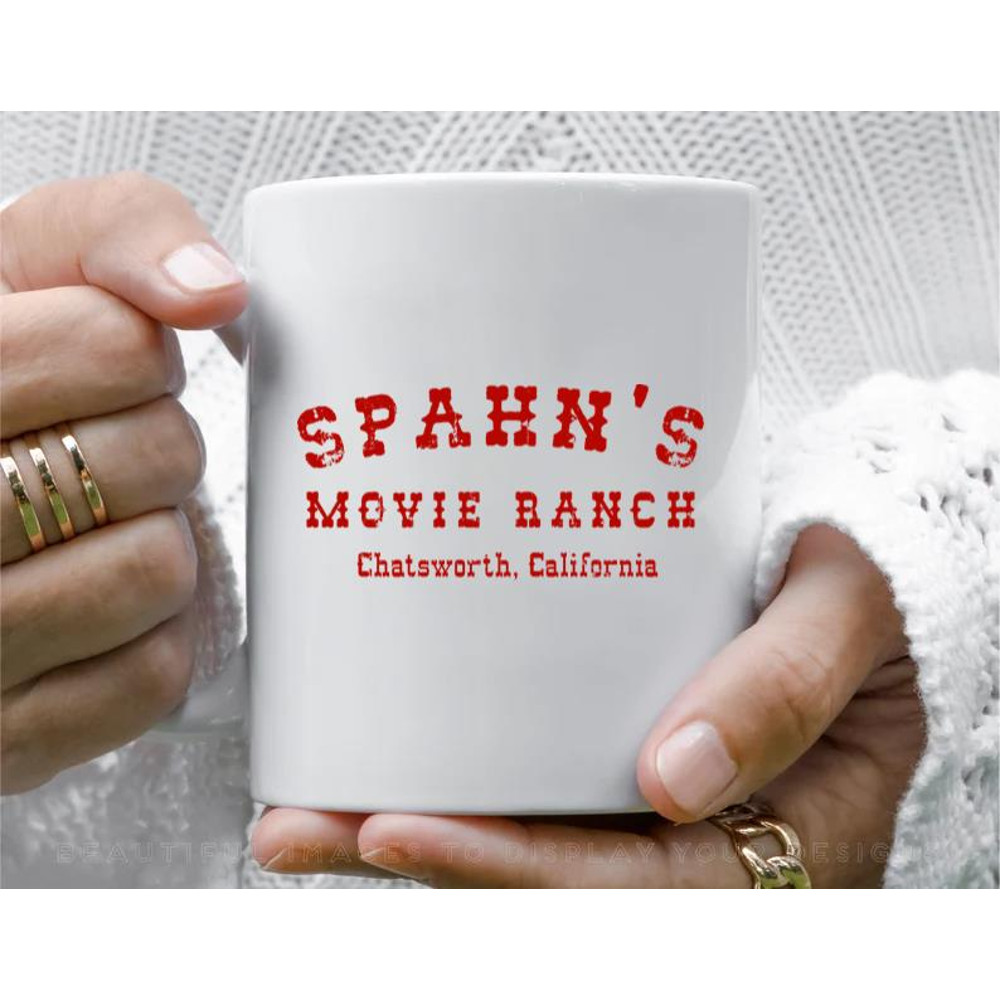 Spahn s Movie Ranch Coffee Mug, 11 oz Ceramic Mug