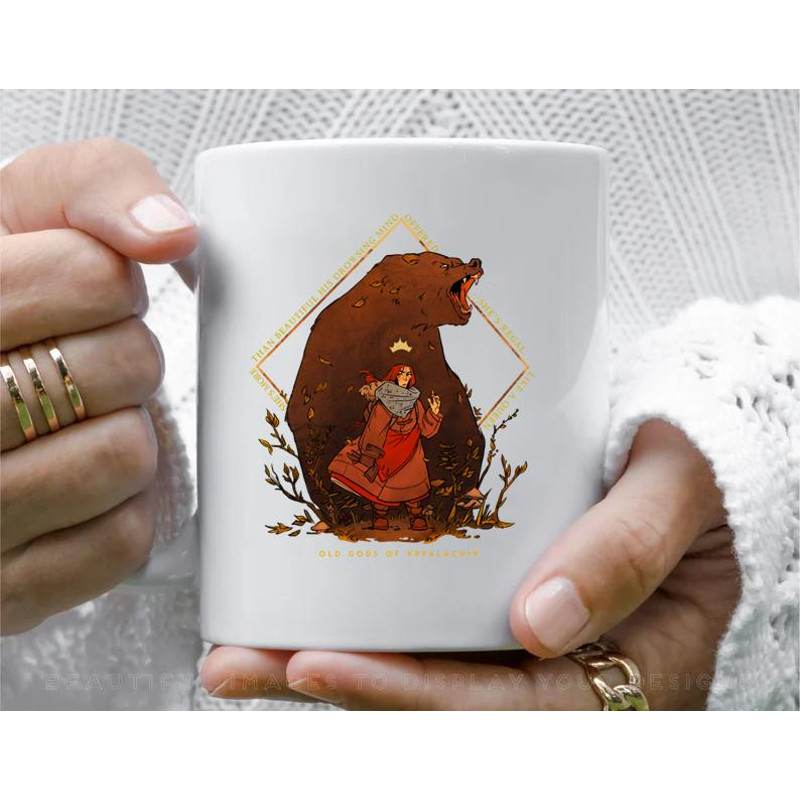 The Witch Queen and Bartholomew Coffee Mug, 11 oz Ceramic Mug_1