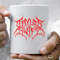 Taylor Swift Black Metal Parody Logo Coffee Mug, 11 oz Ceramic Mug