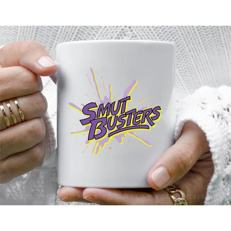 The Righteous Gemstones Smut Busters Coffee Mug, 11 oz Ceramic Mug_1