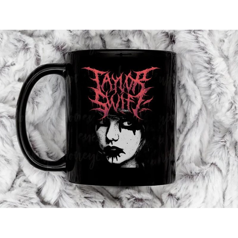 Taylor Swift Death Metal 5 Coffee Mug, 11 oz Ceramic Mug