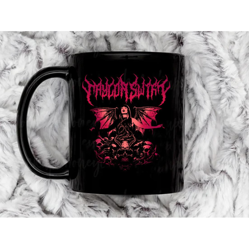 Taylor Swift Death Metal Coffee Mug, 11 oz Ceramic Mug
