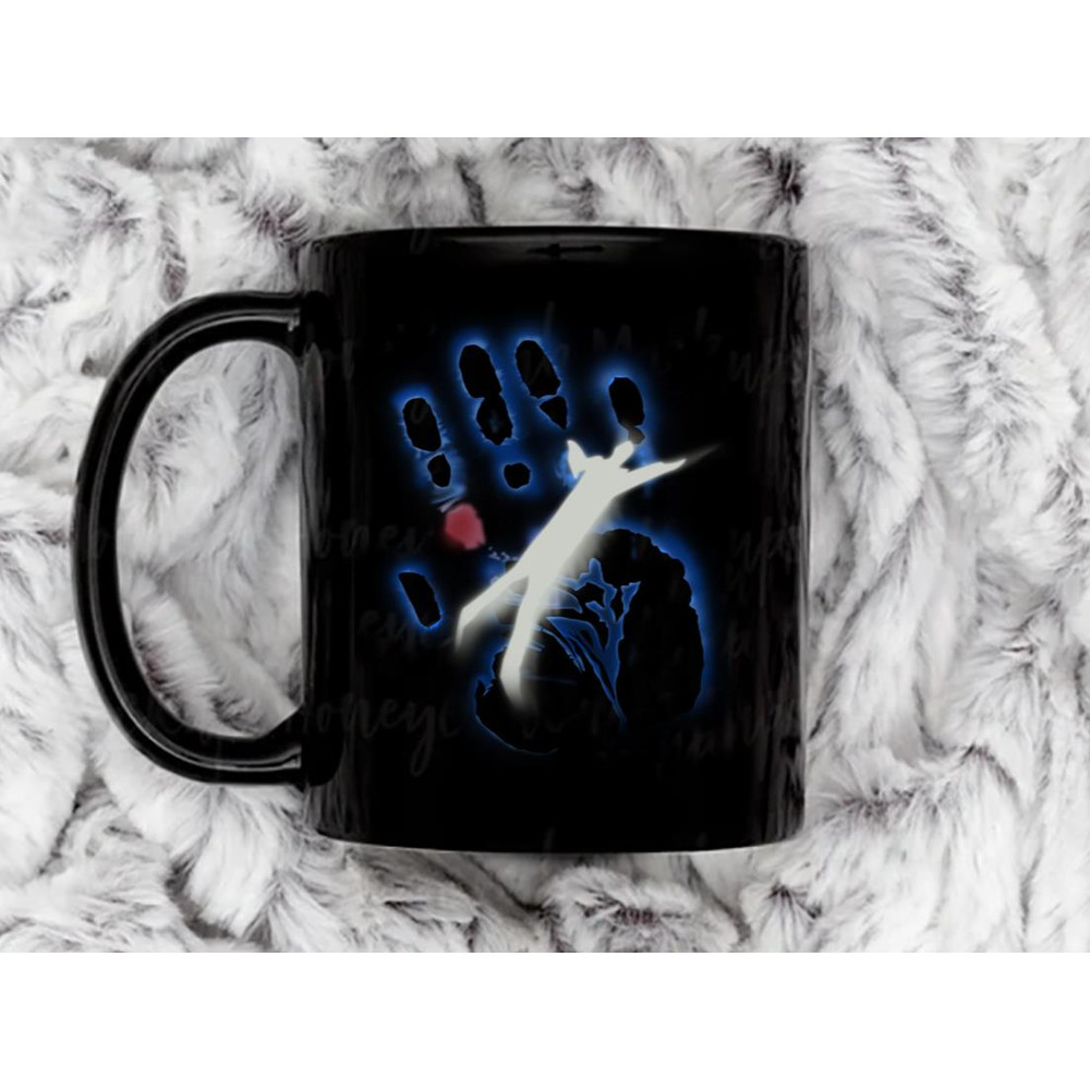 The X Files Spooky Handprint Coffee Mug, 11 oz Ceramic Mug