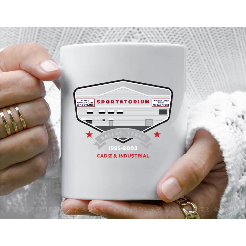 Sportatorium Memorial Coffee Mug, 11 oz Ceramic Mug