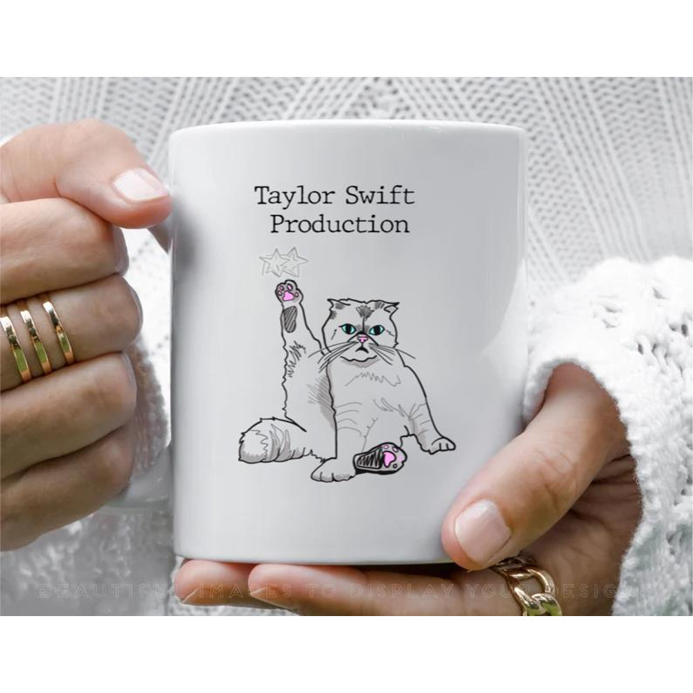 Taylor Swift Production Coffee Mug, 11 oz Ceramic Mug