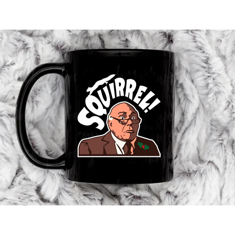 Squirrel Funny Clarks Dad Graphic Coffee Mug, 11 oz Ceramic Mug