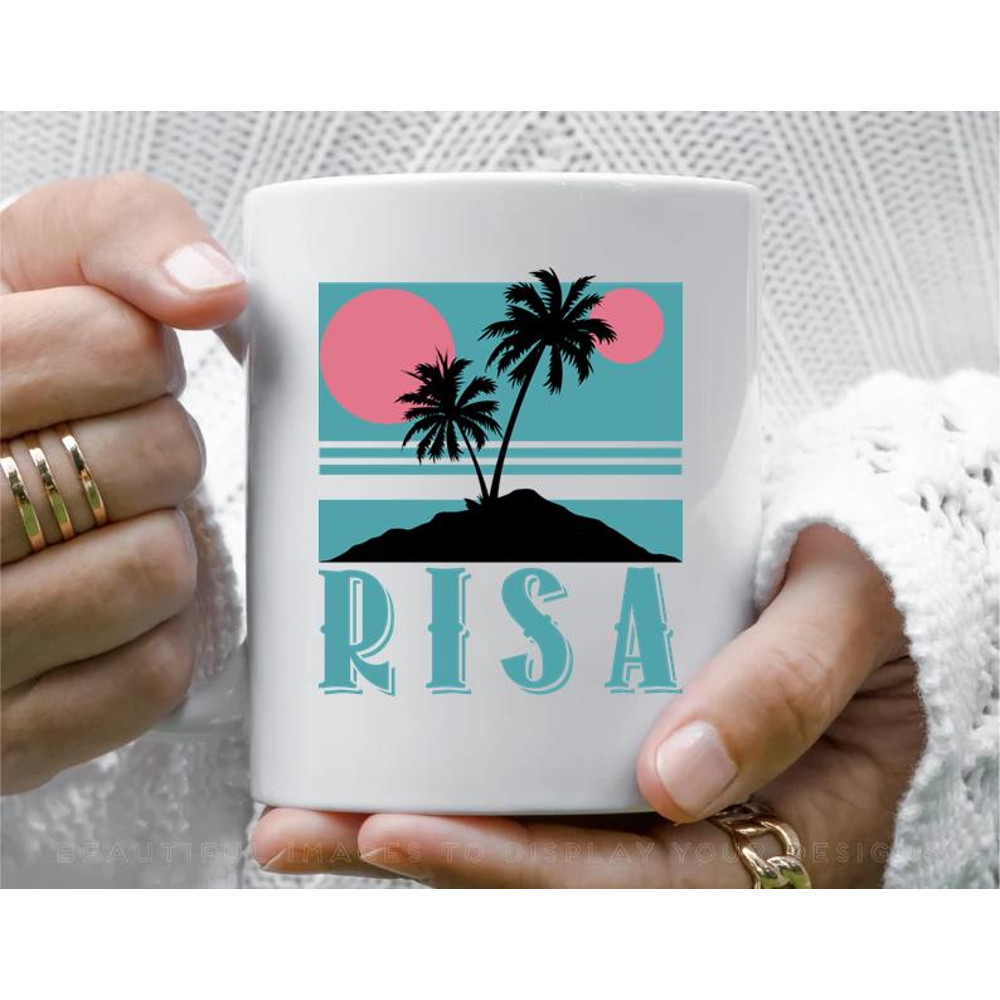 Star Trek Planet Risa Vacation Coffee Mug, 11 oz Ceramic Mug