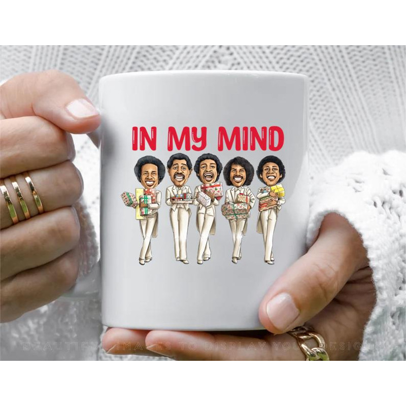 Temptations Christmas Coffee Mug, 11 oz Ceramic Mug