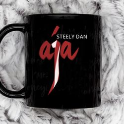 steely 3 coffee mug, 11 oz ceramic mug