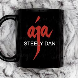 steely dan aja coffee mug, 11 oz ceramic mug