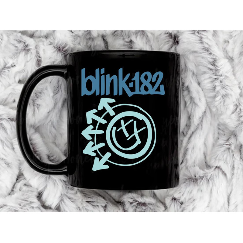 Blink 182 Melodic Smile Coffee Mug, 11 oz Ceramic Mug
