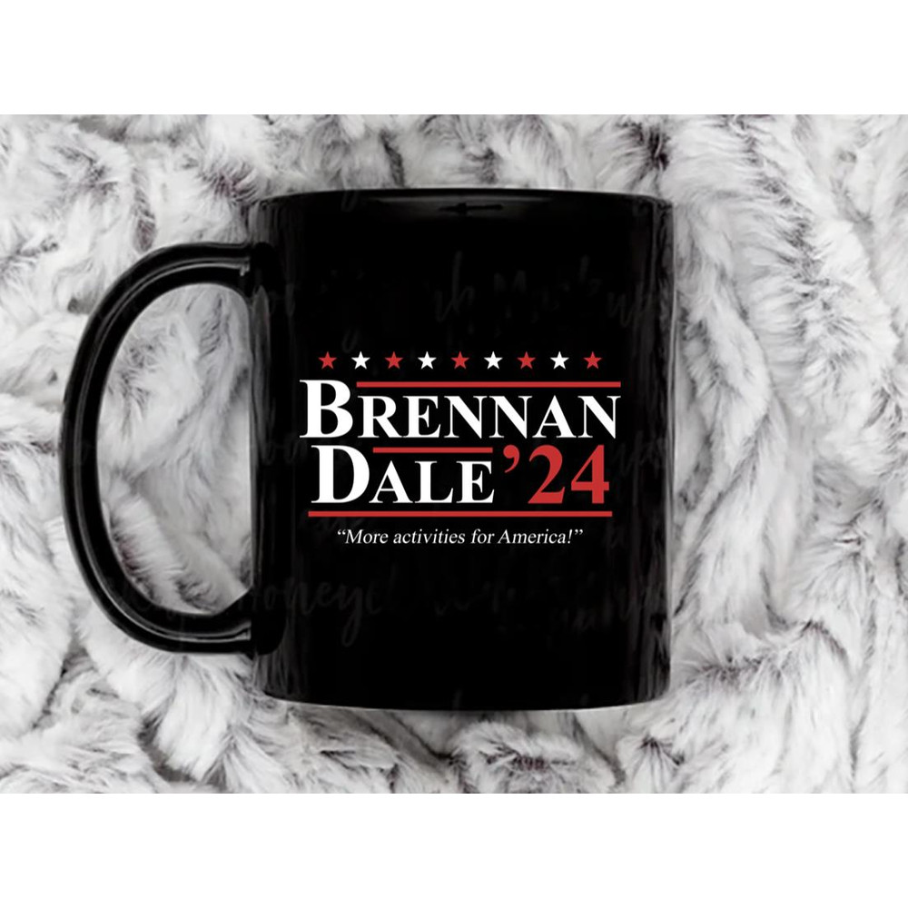 Step Brothers Brennan Dale 2024 Election Coffee Mug, 11 oz Ceramic Mug