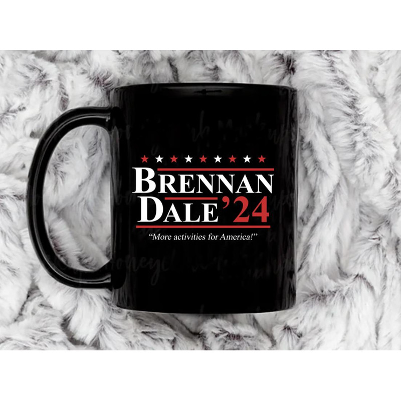 Step Brothers Brennan Dale 2024 Election Coffee Mug, 11 oz Ceramic Mug