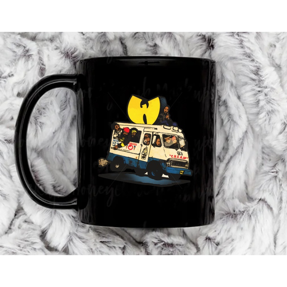 wutang 11 oz Black Ceramic Mug