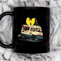 wutang 11 oz black ceramic mug