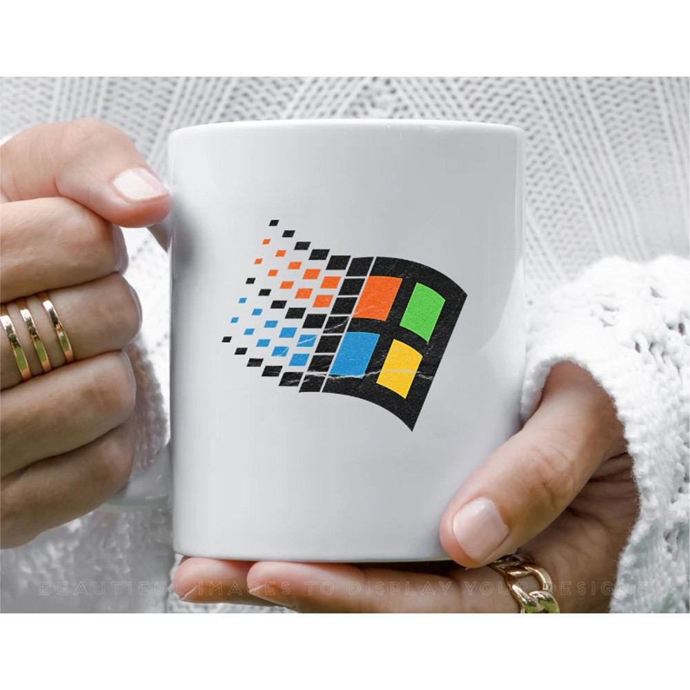 windows logo 11 oz White Ceramic Mug