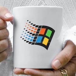 windows logo 11 oz white ceramic mug
