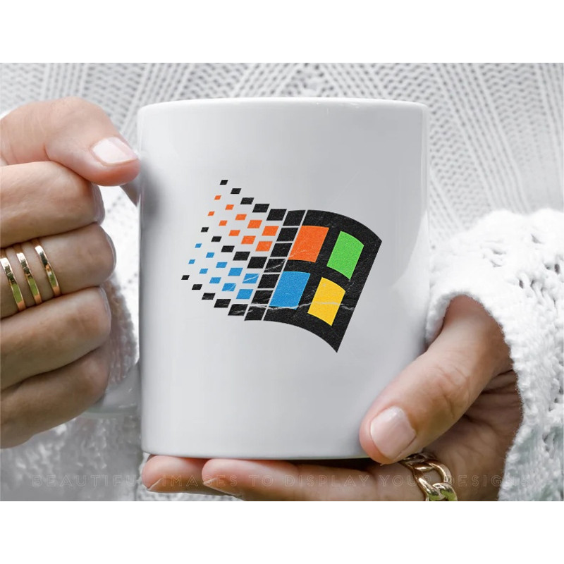 windows logo 11 oz White Ceramic Mug