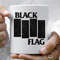 Black Flag Vintage Coffee Mug, 11 oz Ceramic Mug