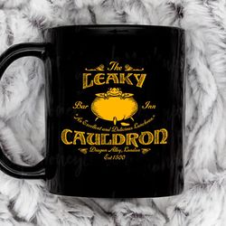 the leaky cauldron bar u0026 inn coffee mug, 11 oz ceramic mug